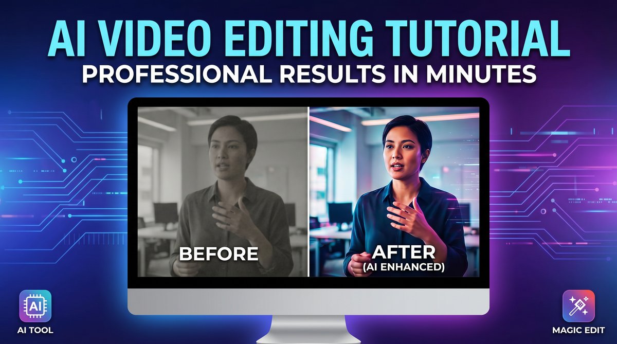 幼幼AI视频剪辑教程视频演示